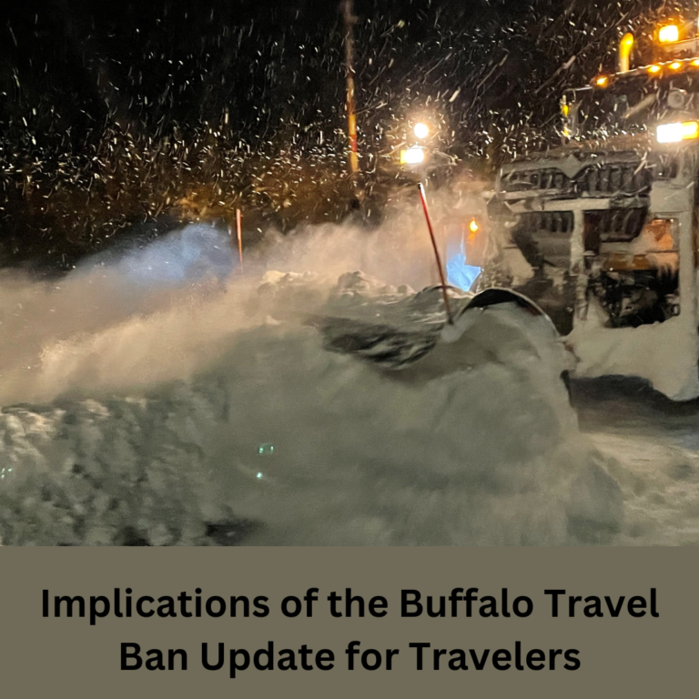 buffalo travel ban update