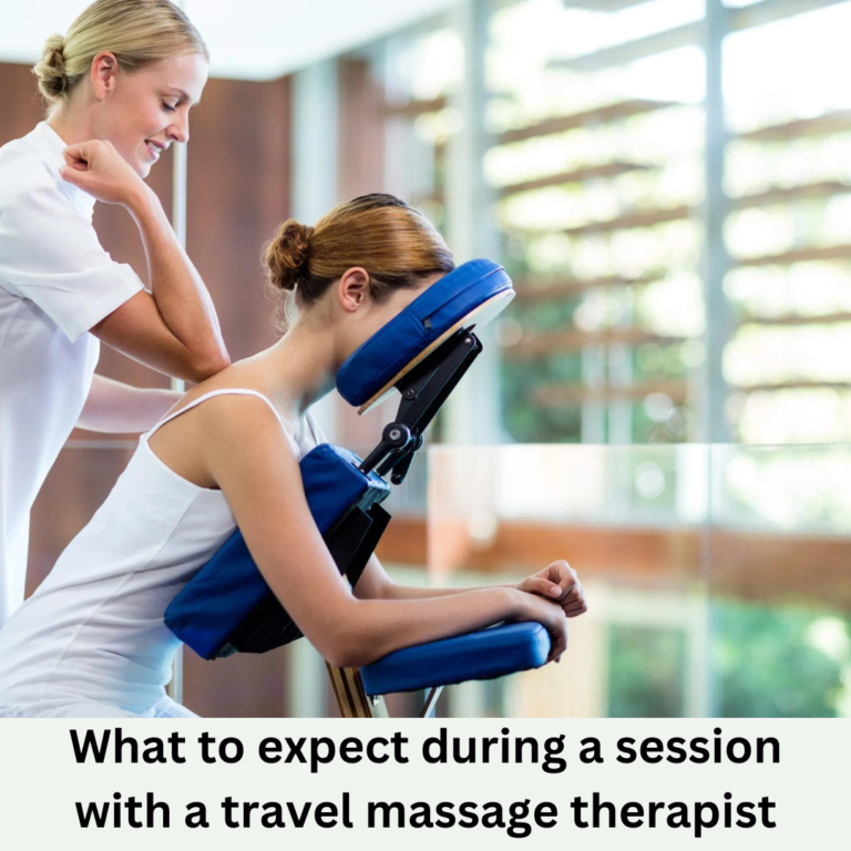 travel massage therapist