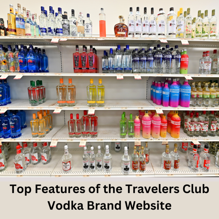 travelers club vodka brand website